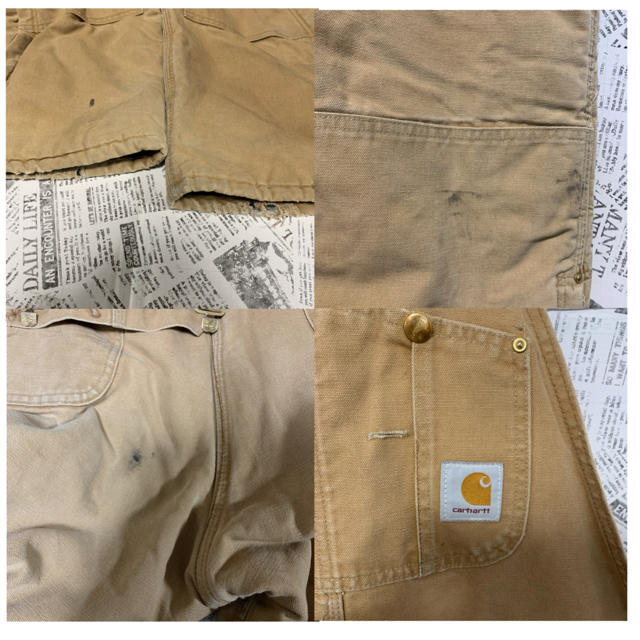 激レア!! カーハート Carhartt オーバーオール サロペット 裏地付き 激レア!! カーハート Carhartt オーバーオール サロペット 裏地付き