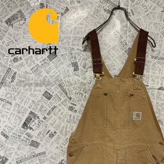 カーハート(carhartt)の激レア!! カーハート Carhartt オーバーオール サロペット 裏地付き(サロペット/オーバーオール)