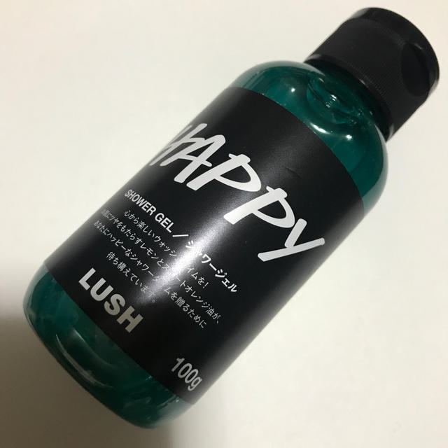 LUSH(ラッシュ)のLUSH送料込､新品ハッピーシャワージェル コスメ/美容のボディケア(ボディソープ/石鹸)の商品写真