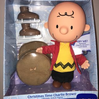 ピーナッツ(PEANUTS)のチャーリーブラウン　フィギュア　13インチ(キャラクターグッズ)