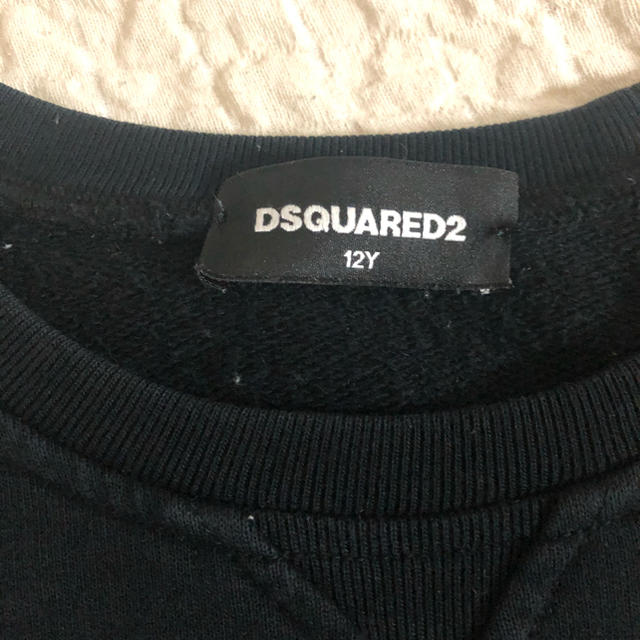 DSQUARED2(ディースクエアード)のディースクエアードキッズ✩半袖トレーナー美品150 キッズ/ベビー/マタニティのキッズ服男の子用(90cm~)(Tシャツ/カットソー)の商品写真