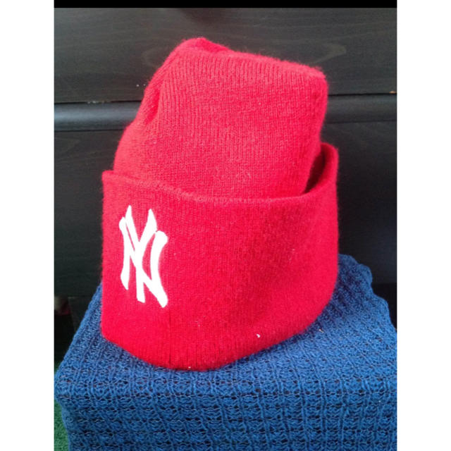 NY  ニット帽 レディースの帽子(ニット帽/ビーニー)の商品写真