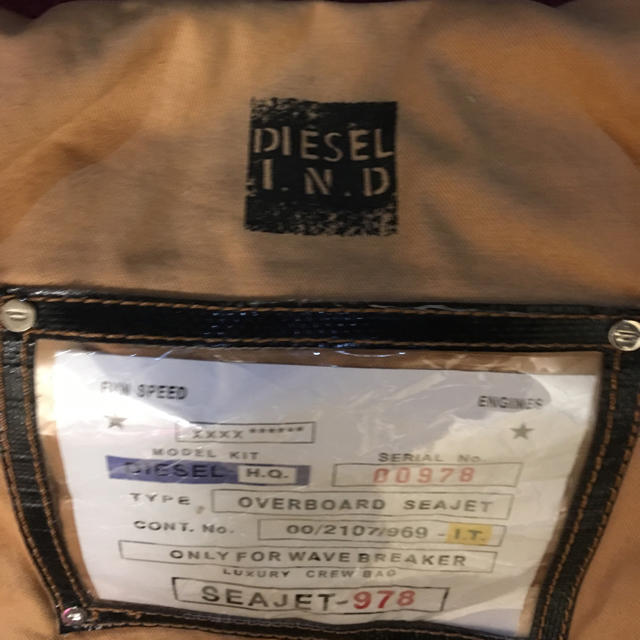 DIESEL(ディーゼル)のDIESEL ショルダーバッグ メンズのバッグ(メッセンジャーバッグ)の商品写真