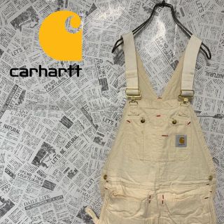 カーハート(carhartt)の超激レア!!80s カーハート オーバーオール デッドストック エプロン付き(サロペット/オーバーオール)