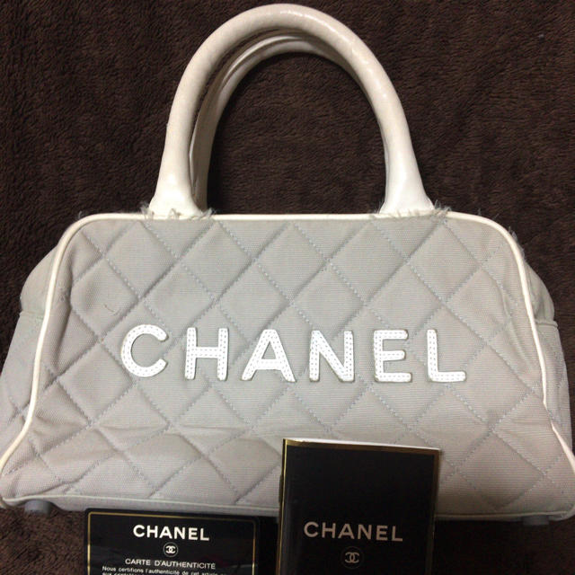 CHANELスポーツラインボストンバッグ