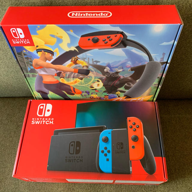 ニンテンドースイッチu0026リングフィットアドベンチャーセット 送料 ...