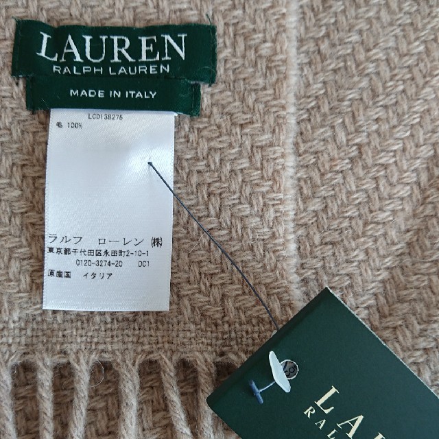 Ralph Lauren(ラルフローレン)のルーシー様専用  ローレン ラルフローレン マフラー レディースのファッション小物(マフラー/ショール)の商品写真