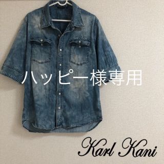 カールカナイ(Karl Kani)のカールカナイ  7分丈デニムシャツ(シャツ)