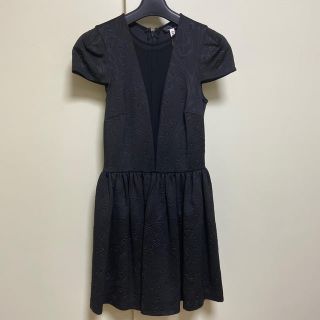 トップショップ(TOPSHOP)のウエスト切り替えミニドレス(ミニドレス)