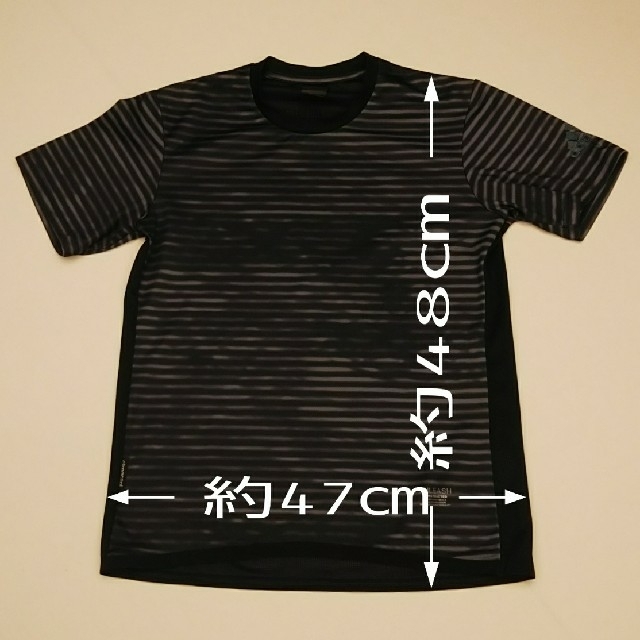 adidas(アディダス)のアディダス adidas Tシャツ 短パン セットアップ グレー ブラック L  スポーツ/アウトドアのランニング(ウェア)の商品写真