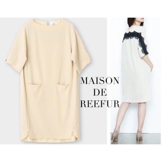 メゾンドリーファー(Maison de Reefur)のMAISON DE REEFUR バック レース ワンピース(ひざ丈ワンピース)