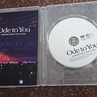 セブンティーン(SEVENTEEN)のSEVENTEEN ＤＶＤ ode to you(ミュージック)