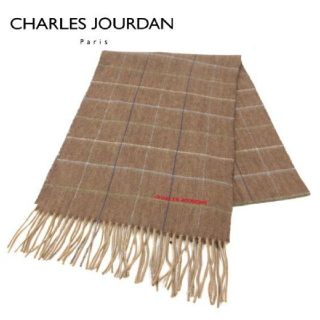 シャルルジョルダン(CHARLES JOURDAN)のヤドカリ太郎様専用　シャルルジョルダン 100%ウール マフラー イタリア製(マフラー/ショール)