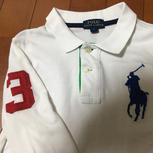 POLO RALPH LAUREN(ポロラルフローレン)のラルフローレン ポロシャツ 長袖 キッズ/ベビー/マタニティのキッズ服男の子用(90cm~)(Tシャツ/カットソー)の商品写真