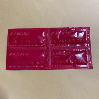 マナラ(maNara)のマナラ　ホットクレンジングゲル　4g×4包(クレンジング/メイク落とし)
