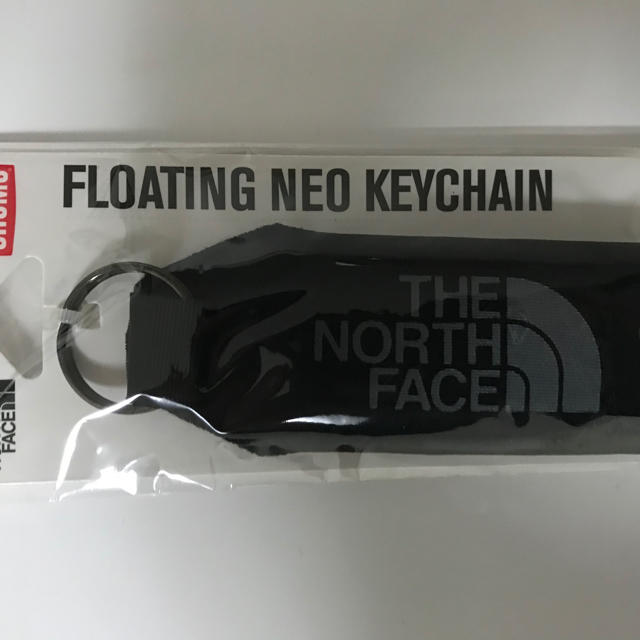 THE NORTH FACE(ザノースフェイス)のキーホルダー　ノースフェイス×チャムス　新品未使用タグ付き　ブラック　キーリング メンズのファッション小物(キーホルダー)の商品写真