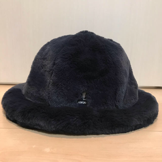 KANGOL Faux Fur Casual 〈Navy〉