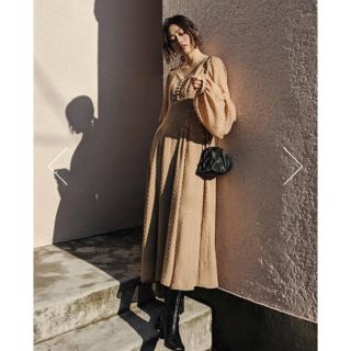 マウジー(moussy)のマウジー　moussy ワンピース 新品未使用　タグ付き(ロングワンピース/マキシワンピース)