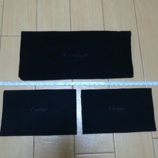 カルティエ(Cartier)のカルティエ　保存袋3枚セット(ショップ袋)