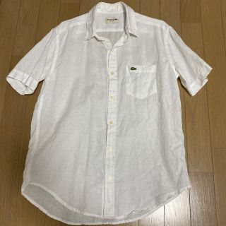 ラコステ(LACOSTE)のラコステ　麻シャツ(シャツ)