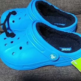 クロックス(crocs)のcrocsクロックス19.5cm新品未使用タグ付き(サンダル)