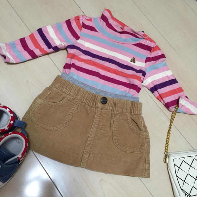 babyGAP(ベビーギャップ)のコーデュロイスカートbabyGAP キッズ/ベビー/マタニティのベビー服(~85cm)(スカート)の商品写真