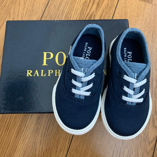 POLO RALPH LAUREN(ポロラルフローレン)のPolo Ralph Lauren ラルフローレン スニーカー 新品 シューズ キッズ/ベビー/マタニティのベビー靴/シューズ(~14cm)(スニーカー)の商品写真