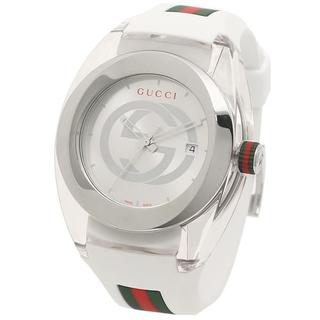 グッチ(Gucci)のGUCCI SYNC YA137102 腕時計 ホワイト(腕時計(アナログ))