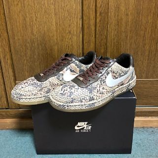 ナイキ(NIKE)の希少激レアNIKEナイキAIRforceDOWNTOWN PYTHONSNAKE(スニーカー)