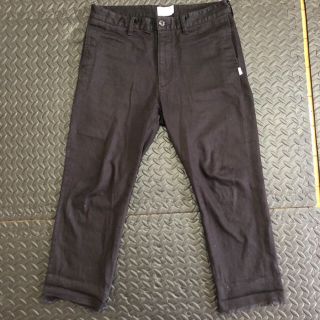 ダブルタップス(W)taps)のMサイズ WTAPS KHAKI TIGHT TROUSERS.COTTON.(ワークパンツ/カーゴパンツ)