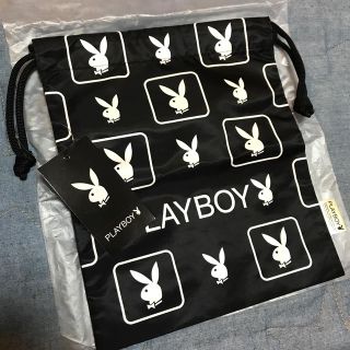 プレイボーイ(PLAYBOY)のプレイボーイ 巾着 ブラック(その他)