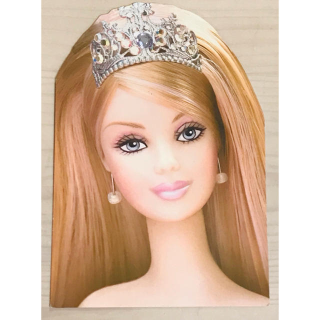 Barbie(バービー)のバービー　姪向け　バースデーカード ハンドメイドの文具/ステーショナリー(カード/レター/ラッピング)の商品写真