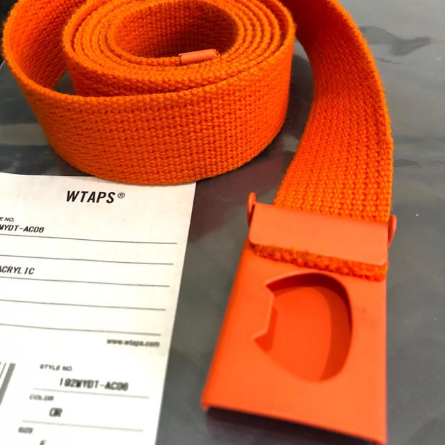 WTAPS 19ss WEBB 01 / BELT. オレンジ