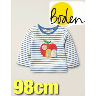 ボーデン(Boden)の【Mini Boden】アニマルアップリケ ロングＴシャツ(Tシャツ/カットソー)