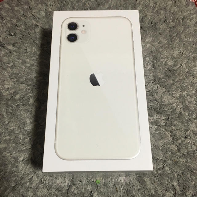 【冬バーゲン★】 iPhone - SIMフリー　新品未開封　ホワイト 64GB iPhone11 スマートフォン本体