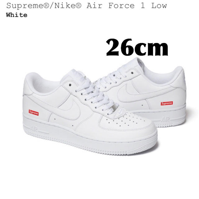 【26cm】Supreme®/Nike® Air Force 1 Low