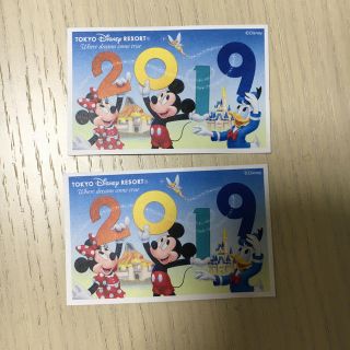 ディズニー(Disney)のディズニーパスポート大人2枚早く発送します！(遊園地/テーマパーク)