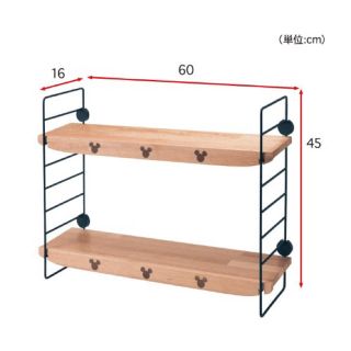 ベルメゾン(ベルメゾン)のレーズン 様専用 壁に傷のつきにくい壁面シェルフ ナチュラル(棚/ラック/タンス)