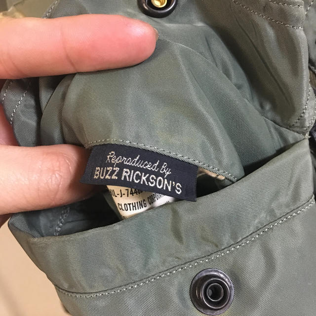 Buzz Rickson's(バズリクソンズ)の激レアBUZZ RICKSONSのMA1 メンズのジャケット/アウター(ミリタリージャケット)の商品写真