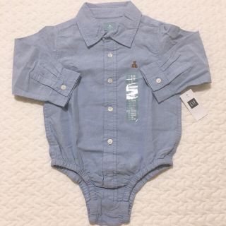 ベビーギャップ(babyGAP)のgap baby シャツロンパース(ロンパース)