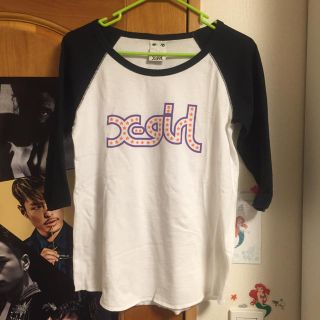 エックスガール(X-girl)の売り切り最終値下げ！xgirlティシャツ(Tシャツ(長袖/七分))