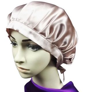 高級天然シルク！！新品未使用ナイトキャップ100%保湿つや髪効果あり(その他)