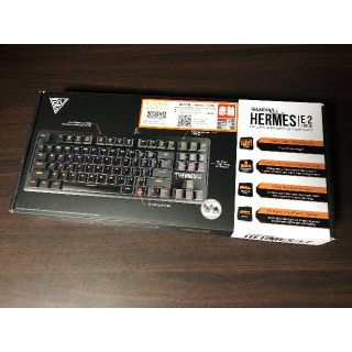 GAMDIAS HERMES E2　赤軸　ゲーミングキーボード(PC周辺機器)