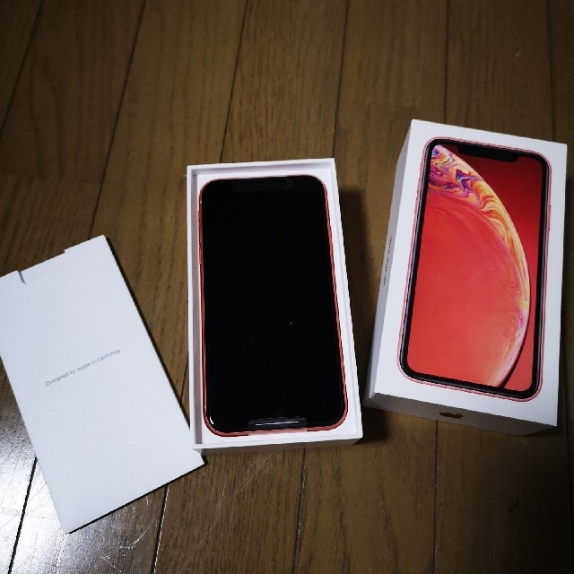 iphone XR 128gb コーラル　未使用スマホ/家電/カメラ