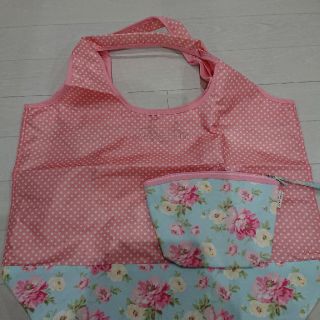 ローラアシュレイ(LAURA ASHLEY)の新品☆ローラアシュレイ マイバッグ エコバッグ Lサイズ×2(エコバッグ)