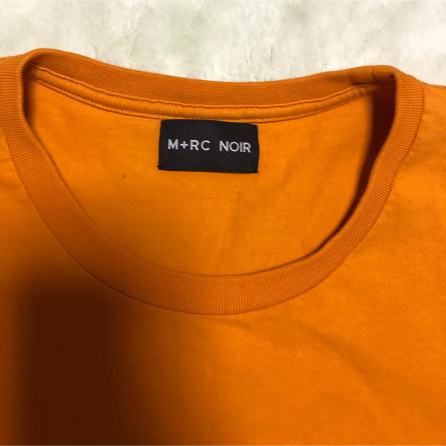 OFF-WHITE(オフホワイト)のM+RC NOIR Tシャツ オレンジ  Mサイズ メンズのトップス(Tシャツ/カットソー(半袖/袖なし))の商品写真