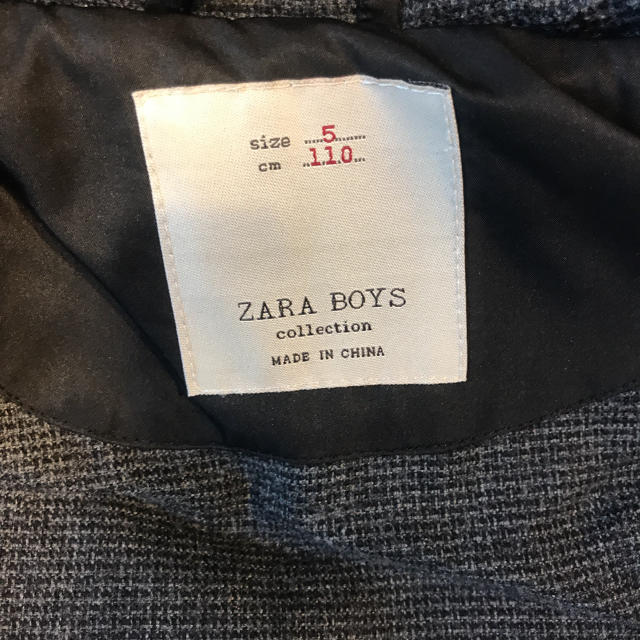ZARA KIDS(ザラキッズ)のダウンジャケット アウター ZARA boys キッズ/ベビー/マタニティのキッズ服男の子用(90cm~)(ジャケット/上着)の商品写真
