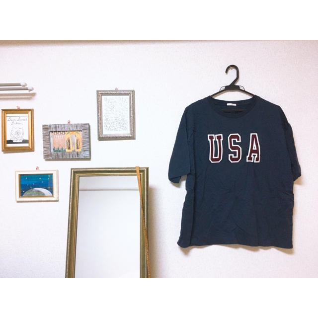 BEAMS(ビームス)のUSA ロゴTシャツ＊ メンズのトップス(Tシャツ/カットソー(半袖/袖なし))の商品写真