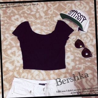 ベルシュカ(Bershka)のBershka💓ショート丈(Tシャツ(半袖/袖なし))