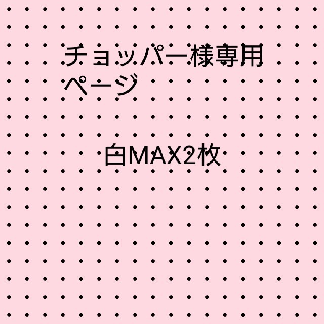 チョッパー様専用ページの通販 by てん's shop|ラクマ
